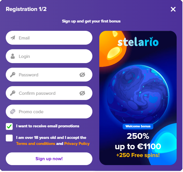 Stelario Casino